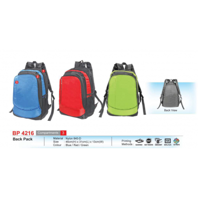 [Back Pack] Back Pack - BP4216